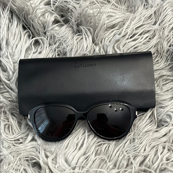 Saint Laurent Black Sunglasses - Picture 1 of 3